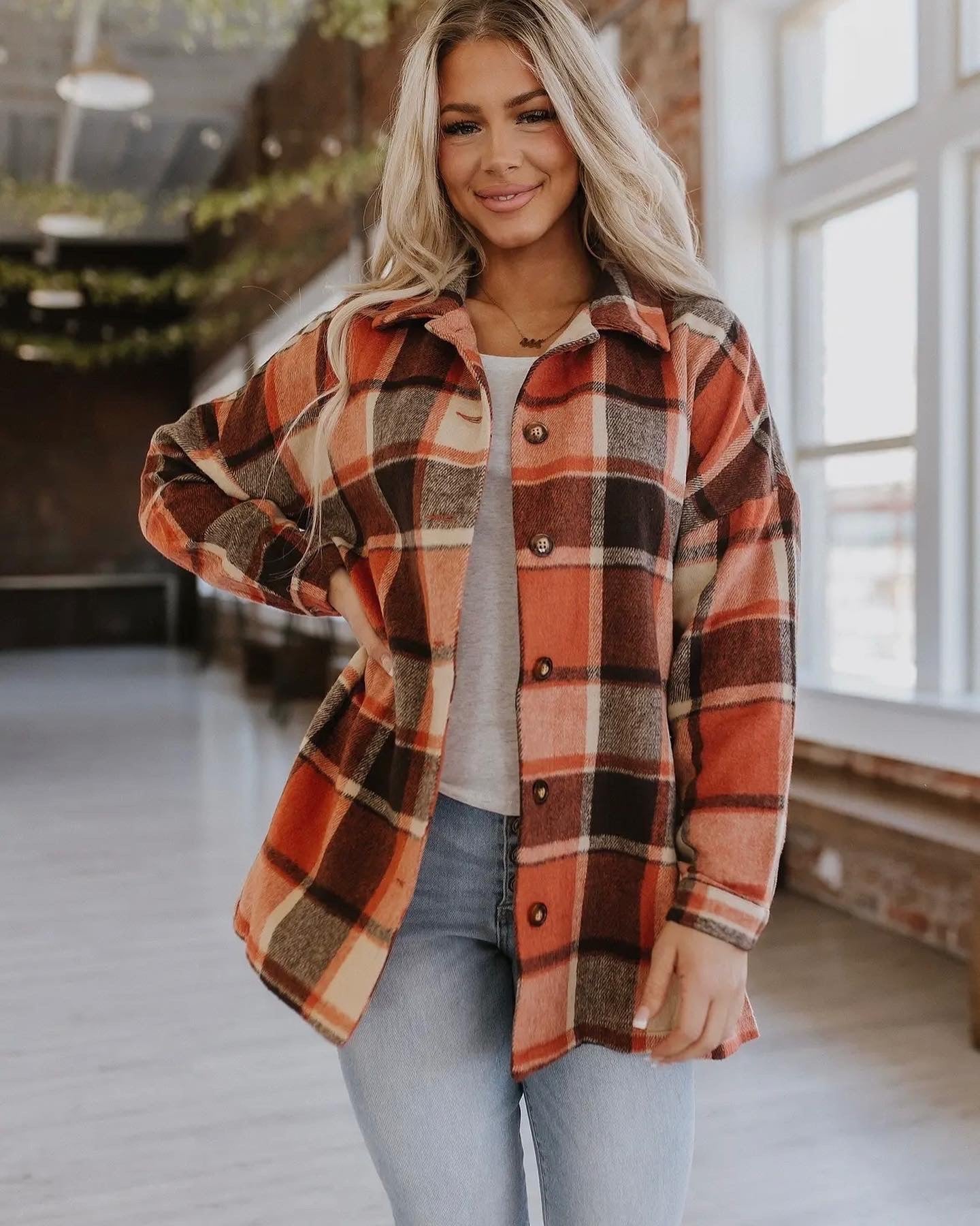 Presley Plaid Shacket