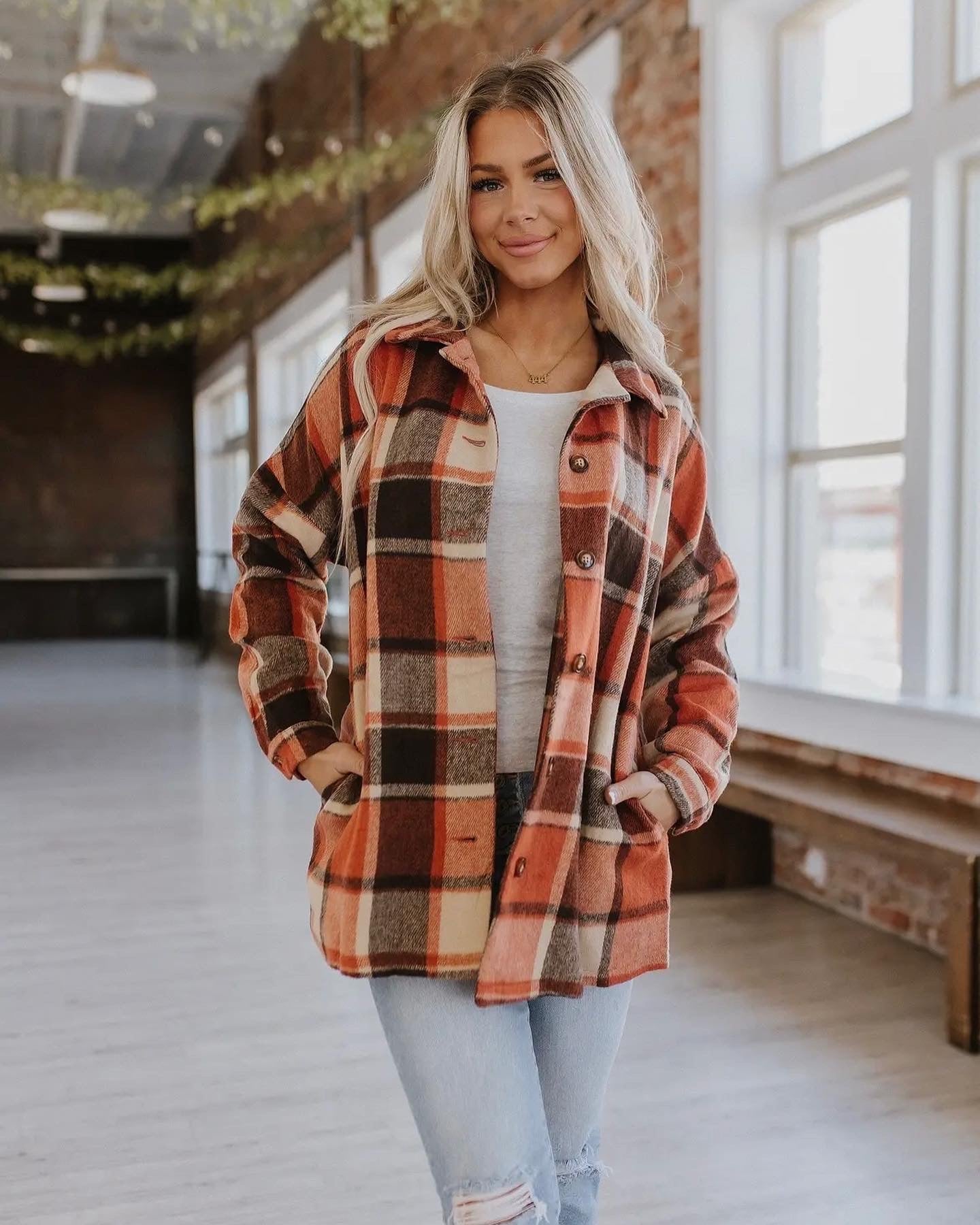 Presley Plaid Shacket