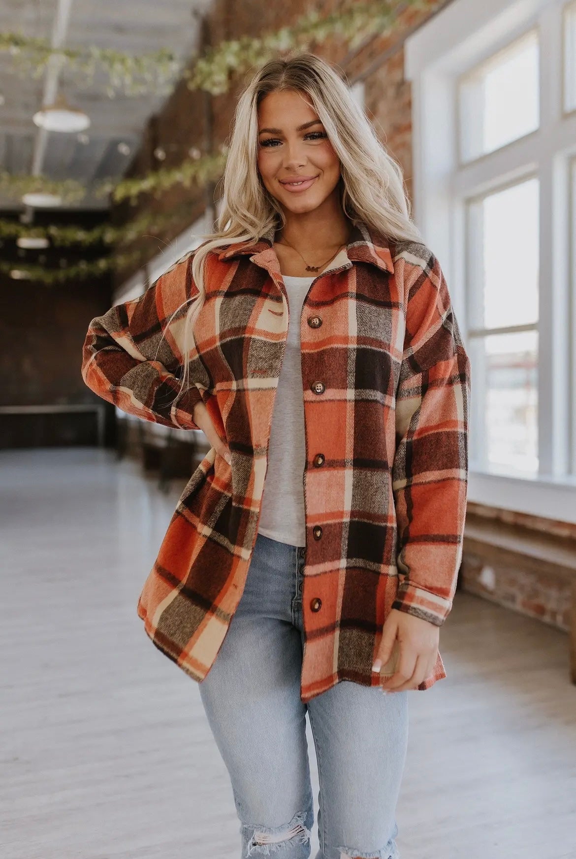 Presley Plaid Shacket